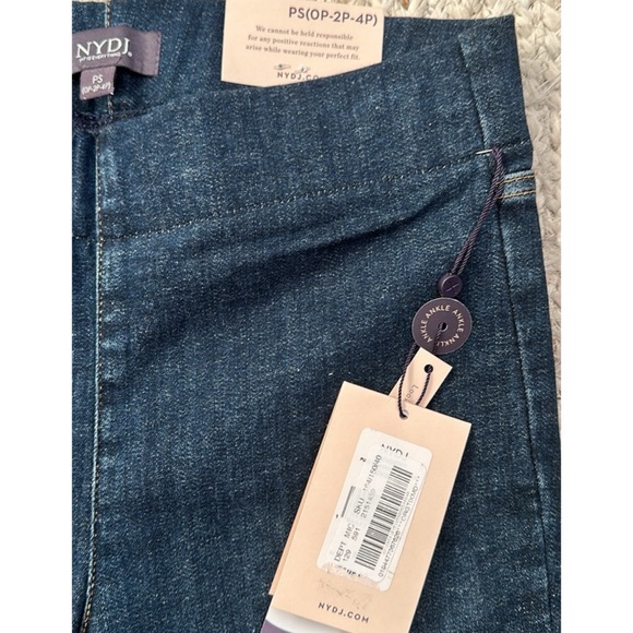 NWT NYDJ pull-on super skinny ankle jeans size PS (0P-2P-4P) - Picture 9 of 15